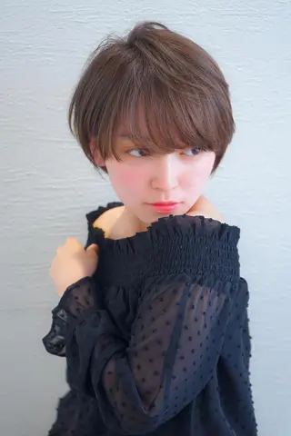 ショート カラー ヘアアレンジ ショートの神✨AFL OAT 井上康平のヘアスタイル