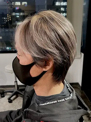 ミディアム メンズケアブリーチ 特化🔥村田のヘアスタイル