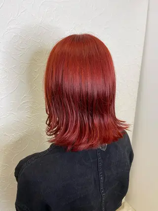 ミディアム カラー 六反 仁哉のヘアスタイル
