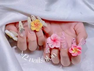 ネイル 長さだし専門店 M2 rikaのネイルデザイン