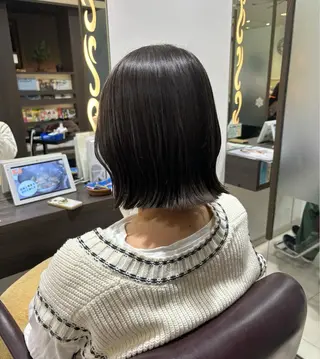 ショート ぷつっとボブ/ちゅる ピンク/mika☆のヘアスタイル