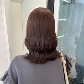 ミディアム カラー Parve Mix /頓宮 稚愛🤍のヘアスタイル