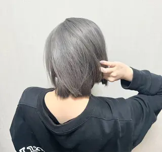 ミディアム カラー 艶髪カラー/髪質改善 細貝 舞利のヘアスタイル