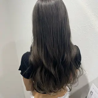 ロング カラー shiho .のヘアスタイル