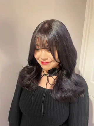 セミロング 柔らかメルティ ヘア🩰Yuuhaのヘアスタイル