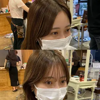 ミディアム Pia ツボイ ケイタのヘアスタイル