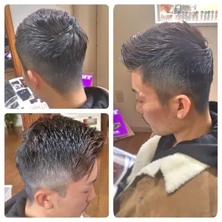 ショート メンズ タカハシ ユウヤのヘアスタイル