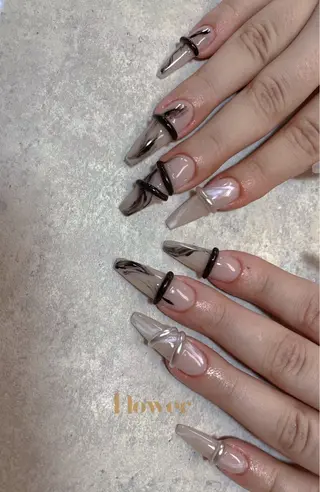 ネイル Flower nailのネイルデザイン