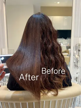 ロング Watai 艶髪 當間 大知のヘアスタイル