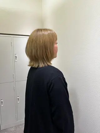 ミディアム 和泉市/mahae 吉田のヘアスタイル