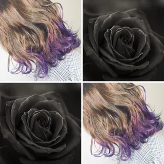セミロング カラー EYEstylist ·ai MOERIのマツエク・マツパデザイン