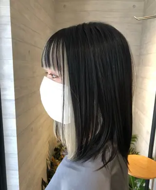 ミディアム カラー ANNDER所属・西川 賢一のヘアスタイル