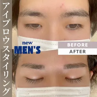 メンズ アイブロウ 所沢メンズ専門 アイブロウサロンの眉毛・アイブロウイメージ