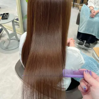 ロング カラー これた🧸ヘアメ職人 ♡髪質改善♡カラーのヘアスタイル