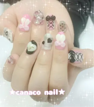 ネイル ベテランネイル cnc  nailのネイルデザイン