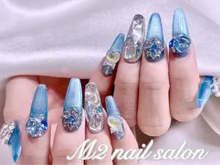 ネイル 長さだし専門店 M2　rikaのネイルデザイン