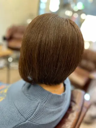 ミディアム 💎白髪染めも対応 🙆👌山本明菜のヘアスタイル
