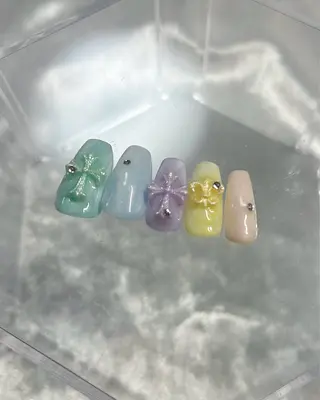 ネイル Best Nail Yu🎀🫧のネイルデザイン