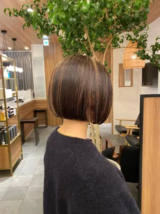 ショート パーマ 🍃服部 雅哉🍃銀座◎のヘアスタイル