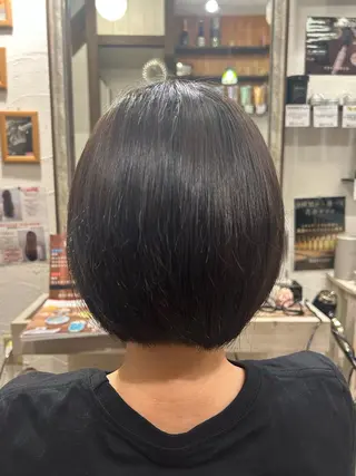 ミディアム 半澤 亜実🪐/縮毛矯正のヘアスタイル
