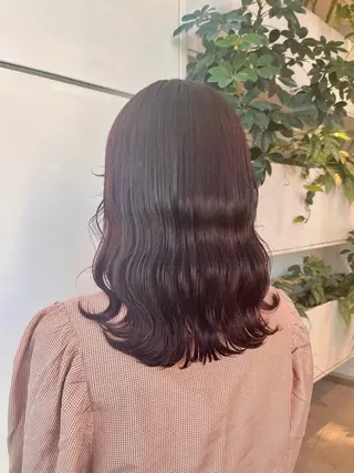 ミディアム カラー くさかみさき🌼暖色 /耳つぼ/オタク🌼のヘアスタイル