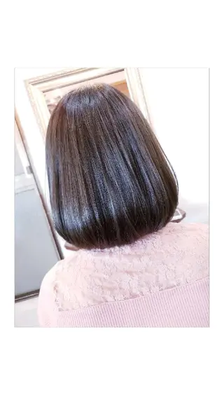 ミディアム 饒平名 知也のヘアスタイル
