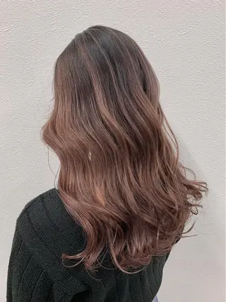 カラー ✂︎ 艶カラー /透明感カラーのヘアスタイル