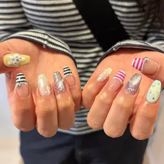 ネイル amuse ニュアンス/個性派のネイルデザイン