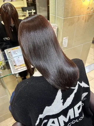 セミロング カラー SAKURA✨ ショート/ボブのヘアスタイル