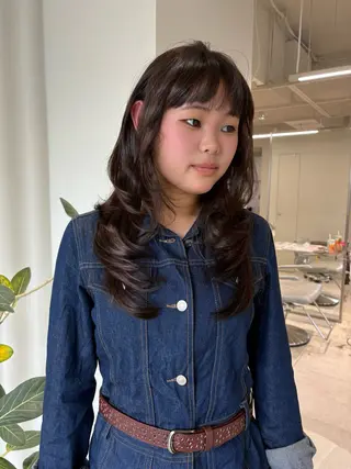 ロング カラー 海外レイヤー /NAGISAのヘアスタイル