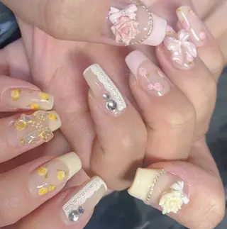 ネイル Horie 雪のネイルデザイン