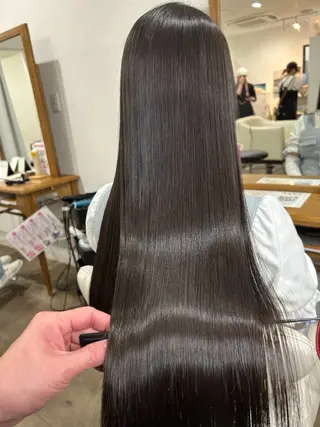 ロング 藤井 佑真のヘアスタイル