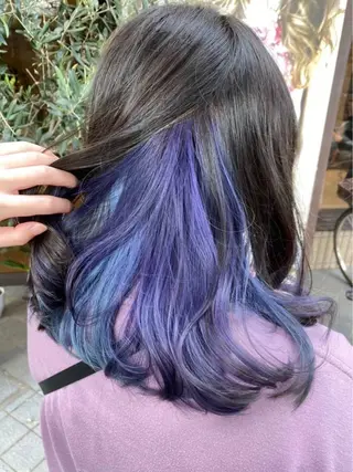 カラー 大人メンズ 仲間純子🫧のヘアスタイル