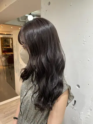 ロング カラー カラーが上手い 辻悠月のヘアスタイル