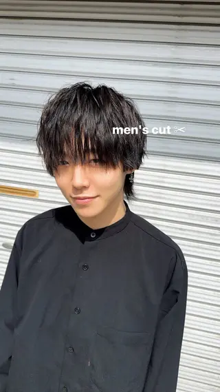 メンズ luau ao cahoのヘアスタイル