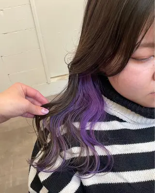 セミロング カラー 🎀 原宿/ブリーチ 🎀　♡Reina♡のヘアスタイル