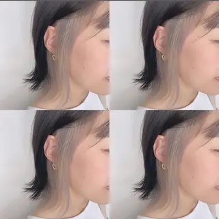 ミディアム 佐藤 香太のヘアスタイル