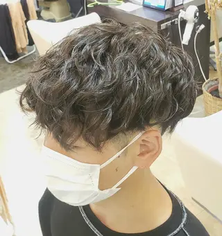 メンズ 石川 大瑚のヘアスタイル