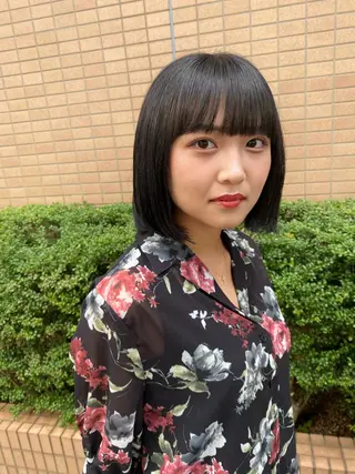 ミディアム 杉原魁/髪質改善/ 似合わせパーマのヘアスタイル