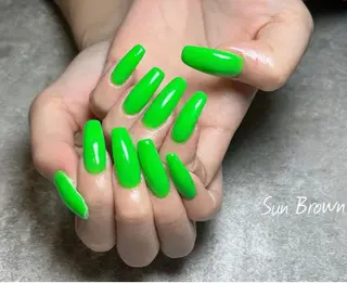 ネイル Sun Brown サンブラウンのネイルデザイン