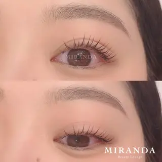 マツエク・マツパ アイブロウ MIRANDA beautyのマツエク・マツパデザイン