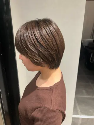ショート 髙橋 秀果のヘアスタイル