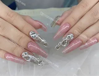 ネイル 神田 ココナッツのネイルデザイン