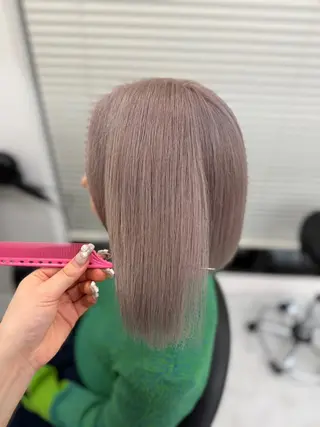 カラー 透明感ベージュ🎀 Anju/渋谷🎀のヘアスタイル