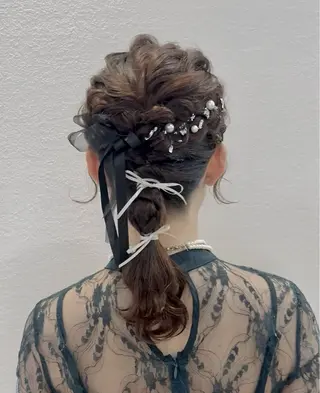 ヘアアレンジ 名駅セット/オトナ 女子🦋Wakanaのヘアスタイル