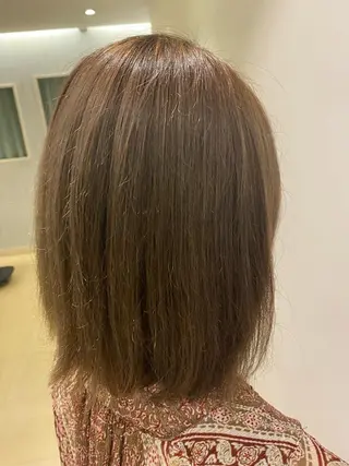 ミディアム カラー 🌹艶髪カラー🌹 津田晴加【西荻窪】のヘアスタイル