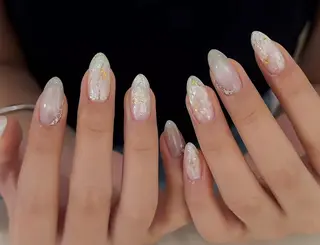 ネイル By moonネイル 🌷ワンホン/韓国風のネイルデザイン