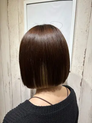 ショート ✨似合わせボブ✨ 縮毛矯正のヘアスタイル