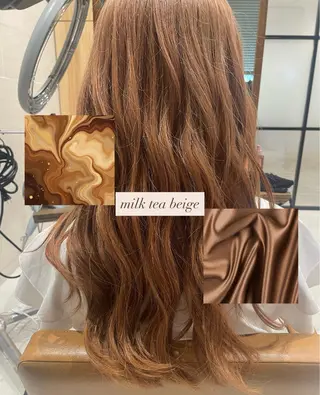 ロング aere AVEDA大船店所属・🦋艶カラー陽菜 🦋のヘアスタイル