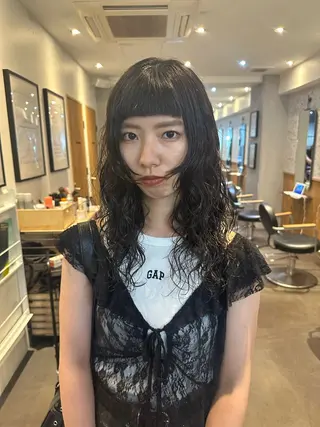 セミロング ブリーチ・レイヤ ー特化🔥 ちかまるのヘアスタイル